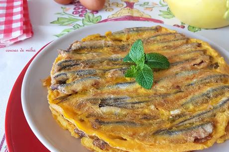 Tortilla de boquerones