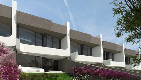 A-cero Projects FINAL DE OBRA EN LA SEGUNDA MANZANA DE VIVIENDAS ADOSADAS DISEÑADAS POR A-CERO EN MÁLAGA