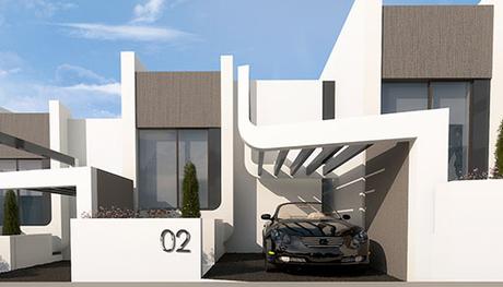 A-cero Projects FINAL DE OBRA EN LA SEGUNDA MANZANA DE VIVIENDAS ADOSADAS DISEÑADAS POR A-CERO EN MÁLAGA