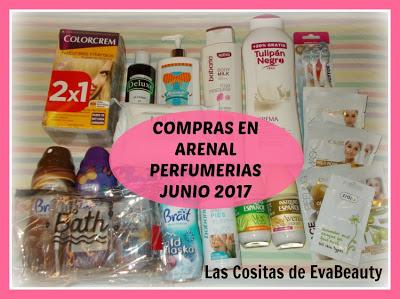 Compras en Arenal Perfumerías (Junio 2017)