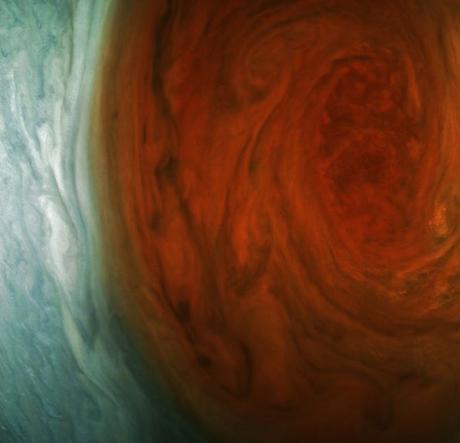 La gran mancha roja de Júpiter como jamás la has visto