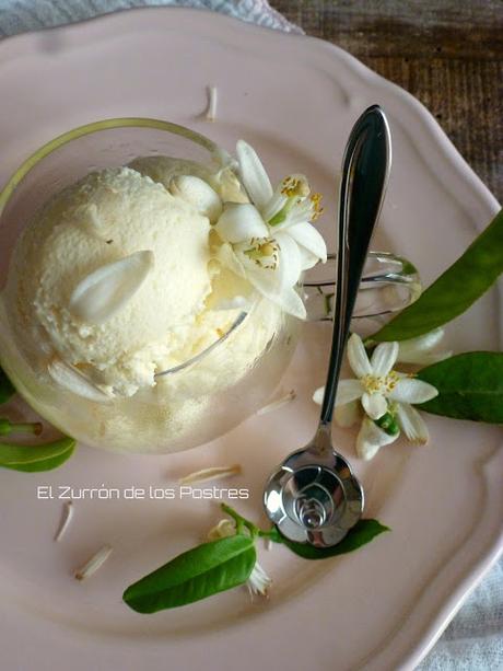 Helado Flor de Azahar