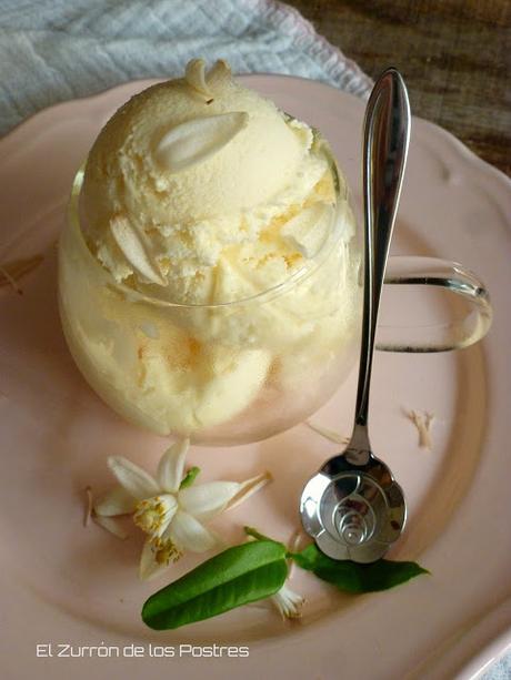 Helado Flor de Azahar