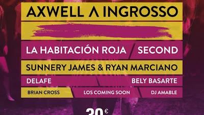 Neox Sound 2017: Axwell Λ Ingrosso, La Habitación Roja, Second, Delafé, Brian Cross... Neox Sound 2017: Axwell Λ Ingrosso, La Habitación Roja, Second, Delafé, Brian Cross...