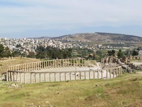 Ruinas de Gerasa o Jerash. Jordania Ruinas de Gerasa o Jerash. Jordania
