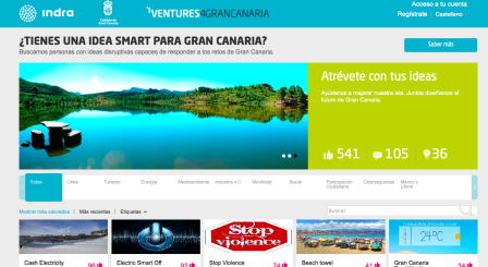 Indra y Gran Canaria: practican la Innovación Abierta Indra y Gran Canaria: practican la Innovación Abierta