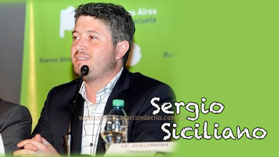Sergio Siciliano, la educación es un bien social. Secretario de Educación de la Provincia de Buenos Aires