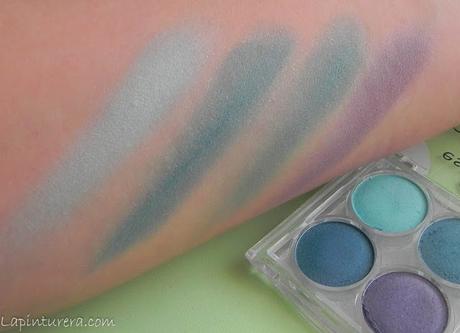 sombras essence swatch