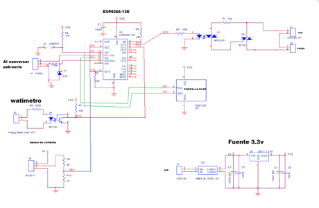 Watimetro con Esp8266