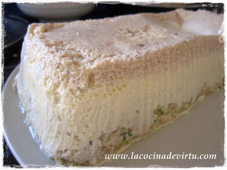 Pastel Calabacín y Atún microondas