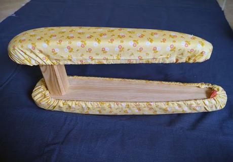 Tutorial: forrar un manguero / Tabletop ironing board cover tutorial