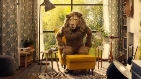 Un adorable “hombre león” protagoniza el nuevo spot de IKEA en Reino Unido