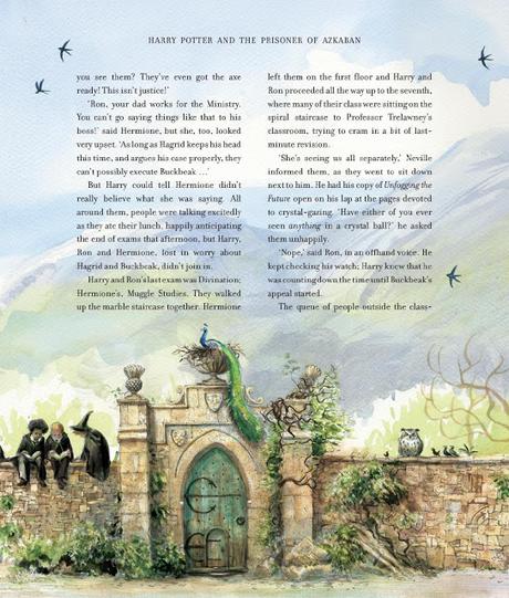 ‘Harry Potter y el Prisionero de Azkaban’! Revelan imágenes de la edición ilustrada