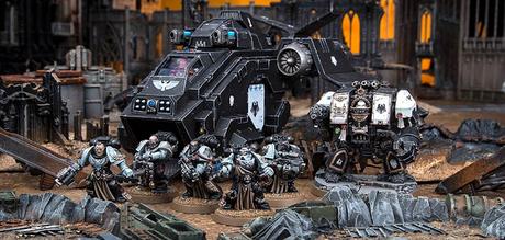 Guardia Cuervo en 8ª y un mensaje del Emperador en BL Guardia Cuervo en 8ª y un mensaje del Emperador en BL