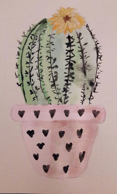 Decoración DIY: láminas de cactus