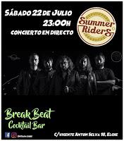 Concierto de Summer Riders en el Break Beat Cocktail Bar