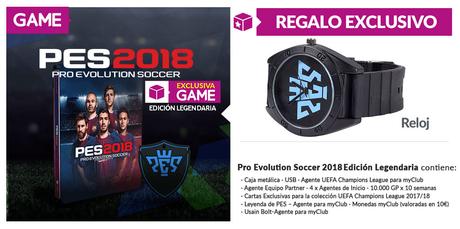 GAME nos trae esta Edición Legendaria de Pro Evolution Soccer 2018 GAME nos trae esta Edición Legendaria de Pro Evolution Soccer 2018