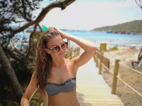 Bikini plateado en Ses Salines Ibiza