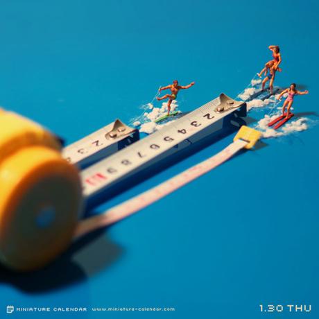 Miniature Calendar Tatsuya Tanaka 4