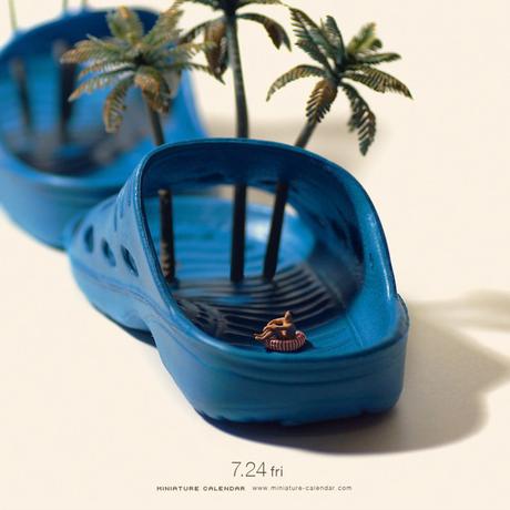 Miniature Calendar Tatsuya Tanaka 18