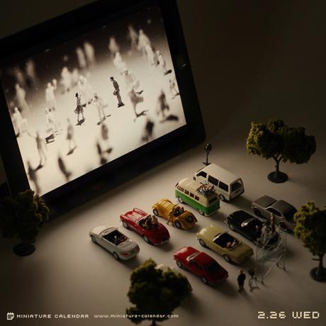 ‘Miniature calendar’, de Tatsuya Tanaka, un fabuloso mundo en miniatura que nos sorprende cada día Miniature Calendar Tatsuya Tanaka 6