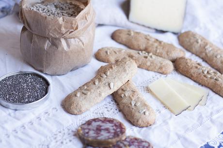 Pan crujiente de pipas