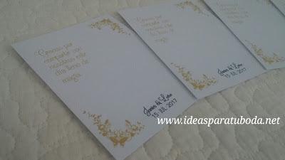 Tarjetas Alfileres Boda