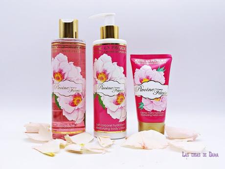 Pivoine Féerie de Jeanne En Provence Pivoine Féerie Jeanne En Provence baño ducha hidratacion belleza sorteo beauty provenza peonia