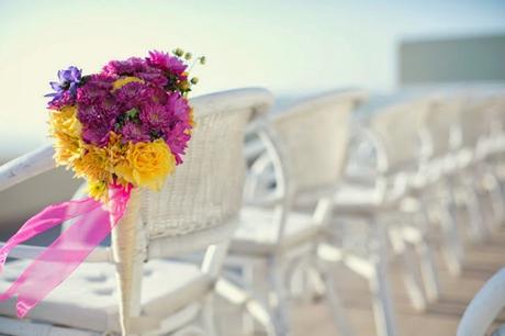 decoracion para boda en el mar