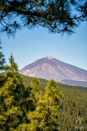 Volcán del Teide visto desde el mirador Ortuño - Santa Cruz de Tenerife