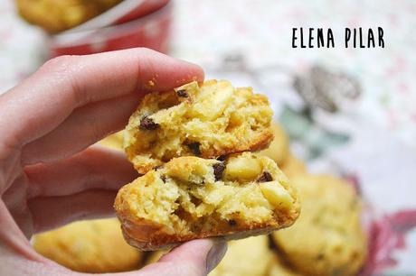 Cookies de coco, toffee y nueces de Macadamia Cookies de coco, toffee y nueces de Macadamia