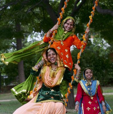 El Festival indio Teej, da la bienvenida al Monzón