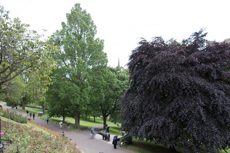 Jardines de Princes Edimburgo. Escocia
