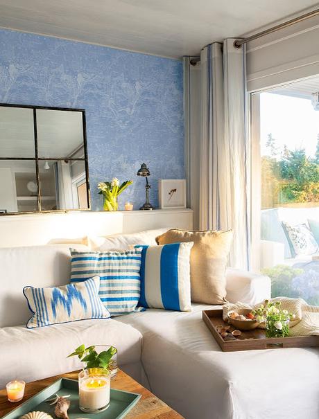 UNA CASA DE INSPIRACION MEDITERRANEA UNA CASA DE INSPIRACION MEDITERRANEA