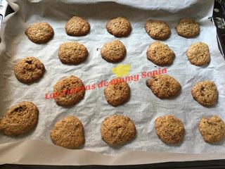 GALLETAS DE AVENA, PLÁTANO Y CHOCOLATE EN THERMOMIX Y TRADICIONAL