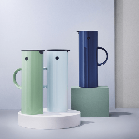 Stelton (marcas danesas) jarra termo estilo minimalista accesorios hogar Estilismo de interiores diseño nórdico danes diseño moderno mid century diseño danés diseño accesorios hogar danés blog decoración estilo nórdico escandinavo 