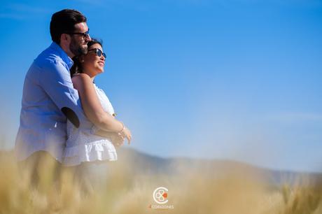 Sesión fotográfica en la playa