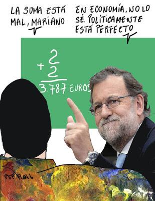 Las vacaciones de la inagotable Cifuentes y la comparecencia de Rajoy en la Audiencia Nacional.