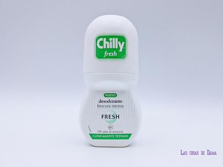 Chilly Fresh desodorantes belleza transpiración verano