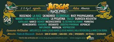 Sorteo express de un abono doble para The Juerga's Rock Festival 2017