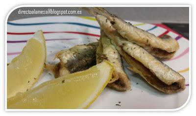 Boquerones fritos