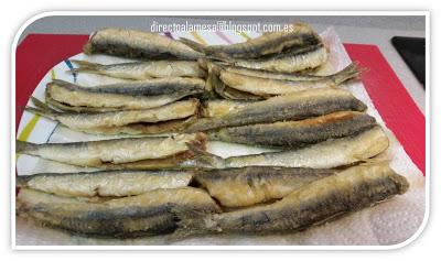 Boquerones fritos