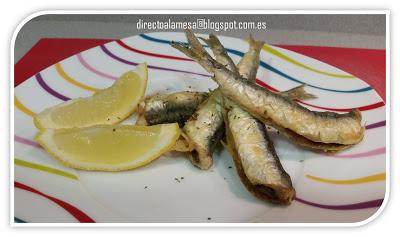 Boquerones fritos