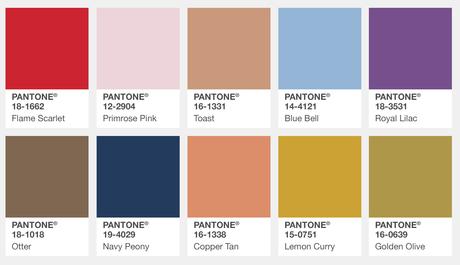 Pantone anuncia los colores para el otoño 2017