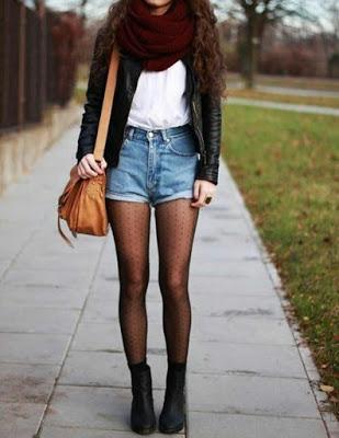 Tendencias: short con medias