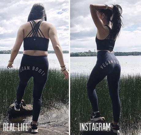 Una joven Brasileña revela la realidad detrás de las fotos de las famosas en Instagram