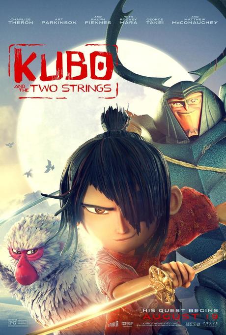 póster de Kubo y las tres cuerdas mágicas