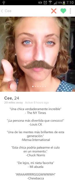 10 perfiles de Tinder para morirte de risa 10 perfiles de Tinder para morirte de risa