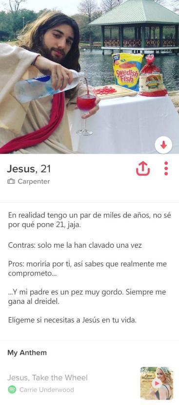 10 perfiles de Tinder para morirte de risa 10 perfiles de Tinder para morirte de risa
