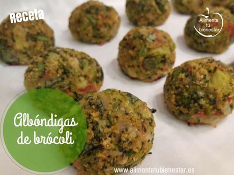 Albóndigas de brócoli, como guarnición o aperitivo saludable